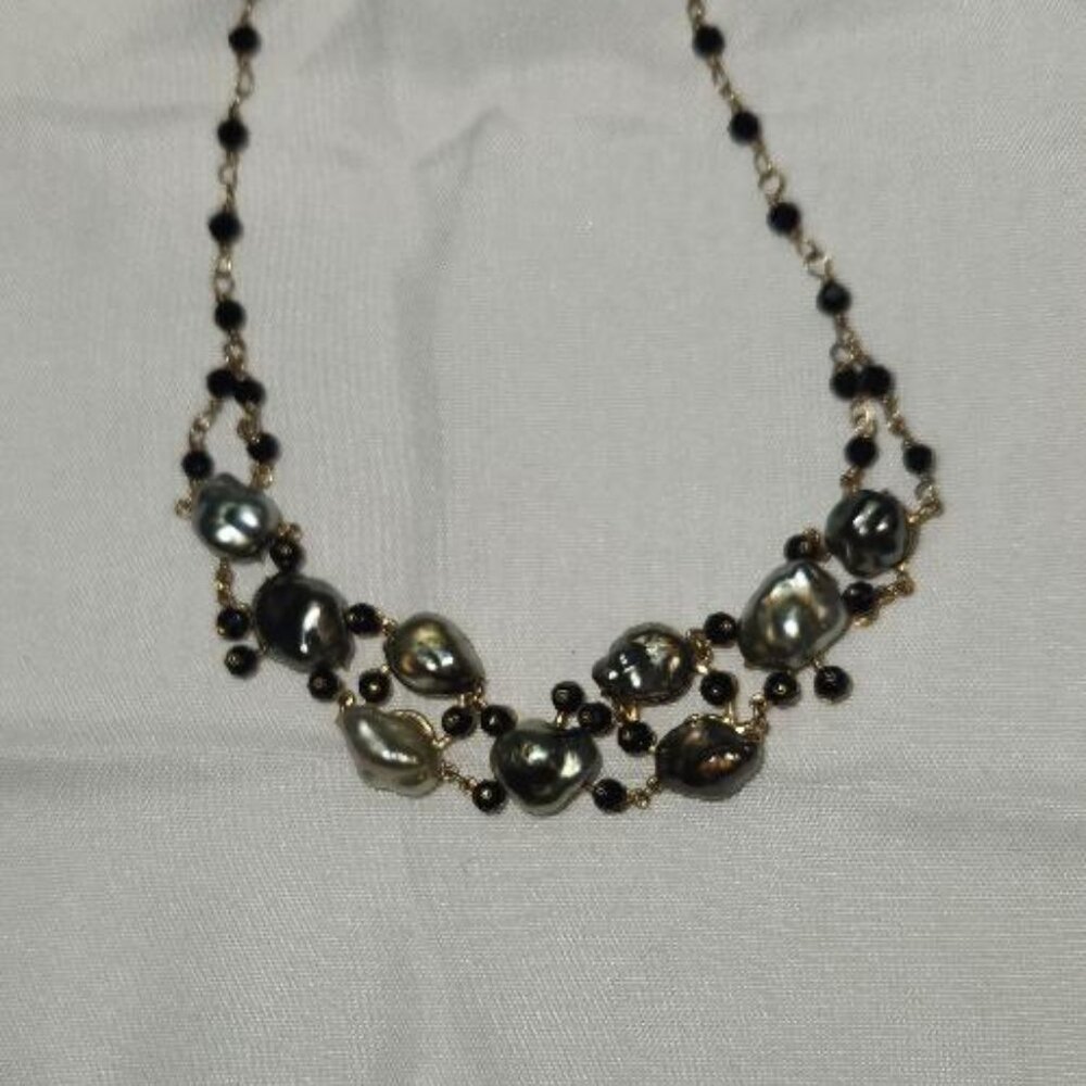 Vintage Michael Michaud freshwater pearl Necklace - Picture 4 of 4